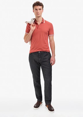 PİERRE CARDİN - Erkek Lacivert Straight Jean Pantolon