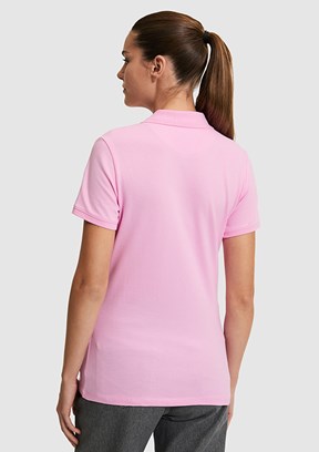 US POLO ASSN - Kadın Pembe Basic T-Shirt
