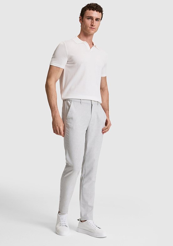 PİERRE CARDİN - Erkek Gri Slim Pantolon