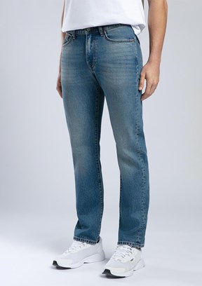 LEE COOPER Harry - 252 LCM 121051 Erkek Lacivert Straight Jean Pantolon