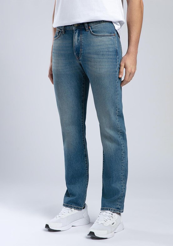 LEE COOPER Harry - 252 LCM 121051 Erkek Lacivert Straight Jean Pantolon
