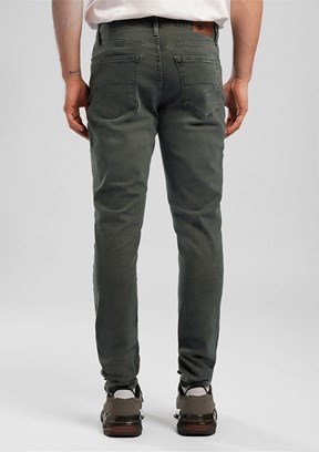 LEE COOPER Jack - 262 LCM 121029 Erkek Yeşil Yüksek Bel Jean Pantolon
