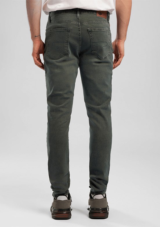 LEE COOPER Jack - 262 LCM 121029 Erkek Yeşil Yüksek Bel Jean Pantolon