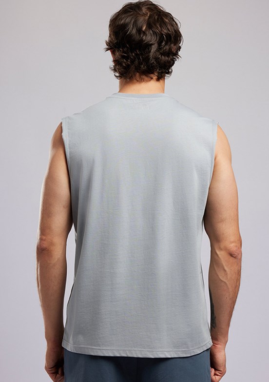 LEE COOPER Herman - 262 LCM 243001 Erkek Gri Atlet T-Shirt